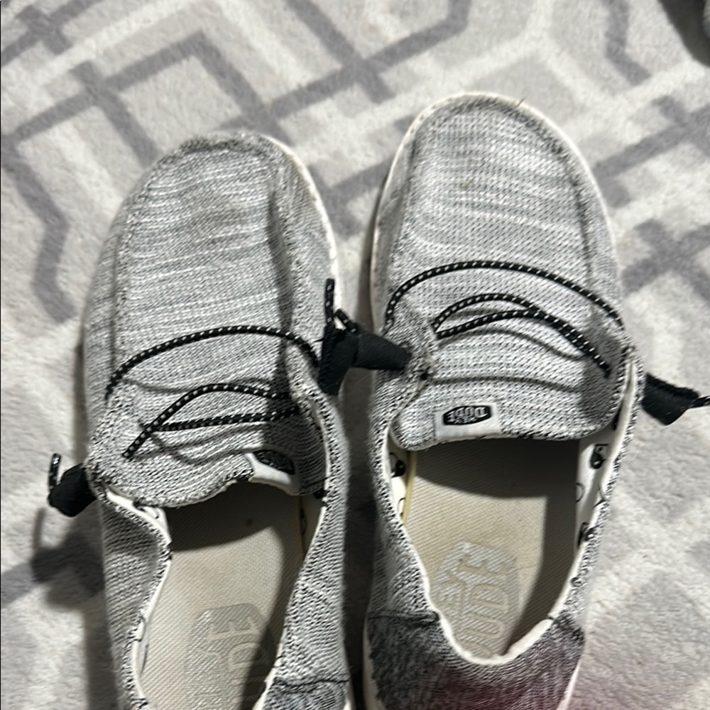 Hey Dude Gray Slip-On Loafers